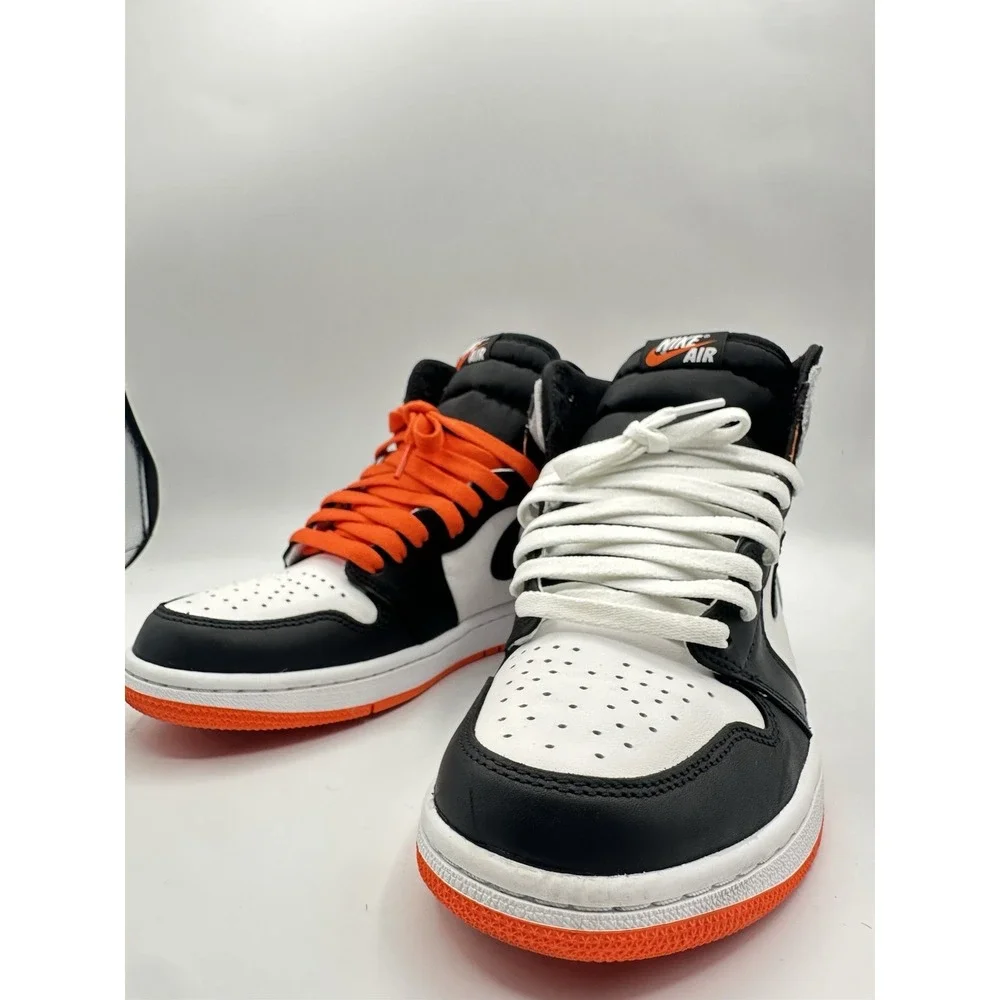 Nike Air Jordan 1 Retro High OG Electro Orange 555088-180 Men's Size 9